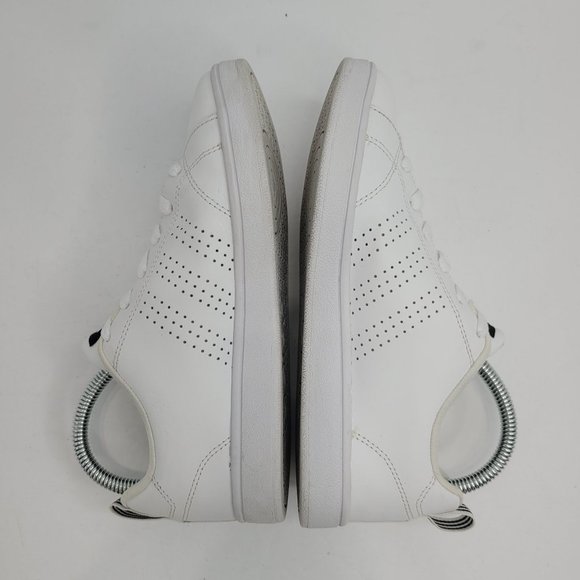 Adidas Advantage Clean Classic Women's White Low Top Sneaker F99091 US Size 5 - Picture 6 of 8